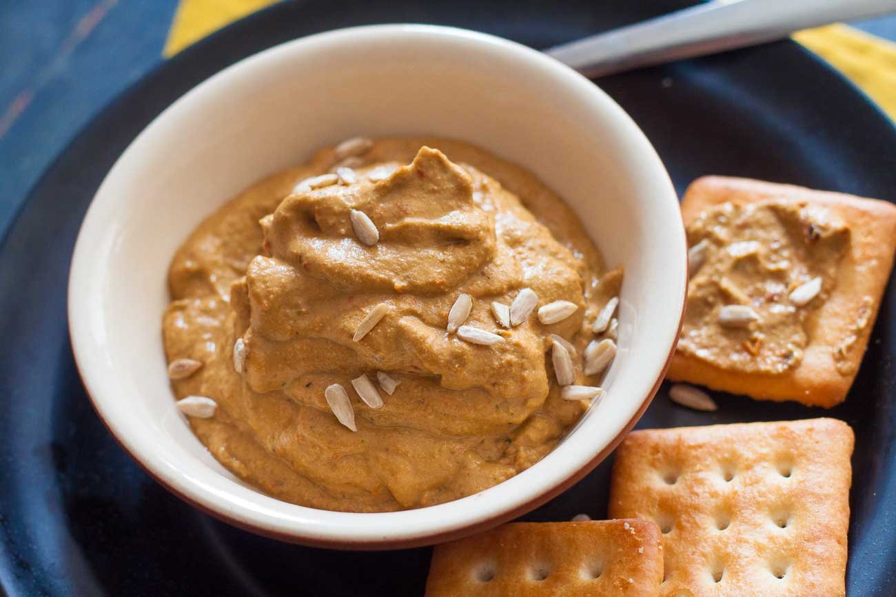 Tomato and Sunflower Seed Dip Recipe