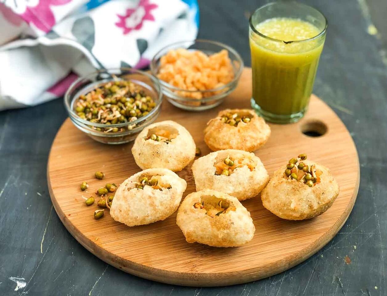 Aam Panna Pani Puri Recipe by Archana's Kitchen