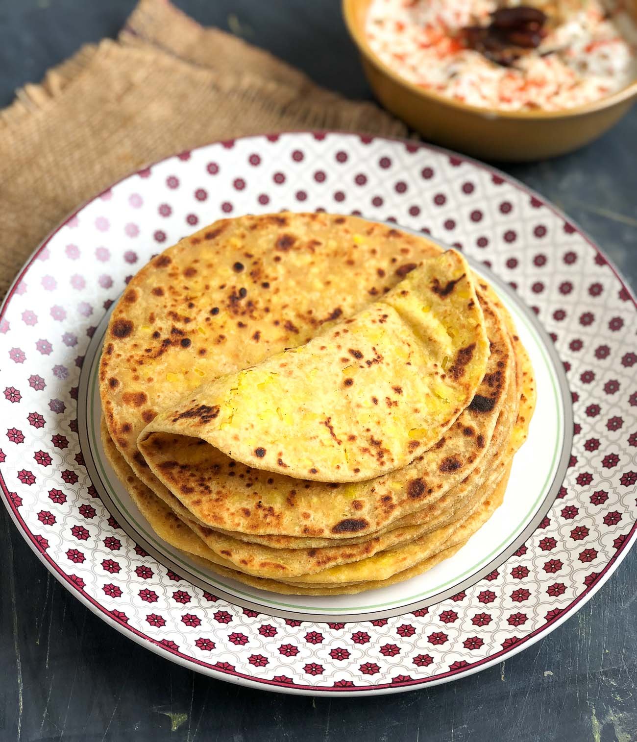 Bhugi Dal Paratha Recipe - Moong Dal Paratha