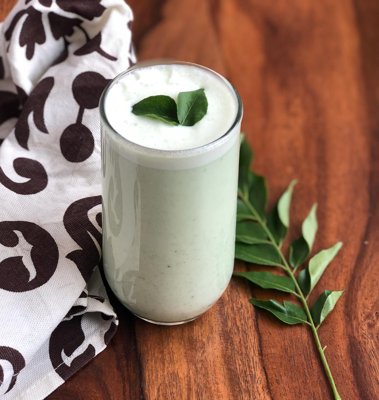 Curry Leaves Buttermilk Recipe - Curry Patta Chaas Recipe