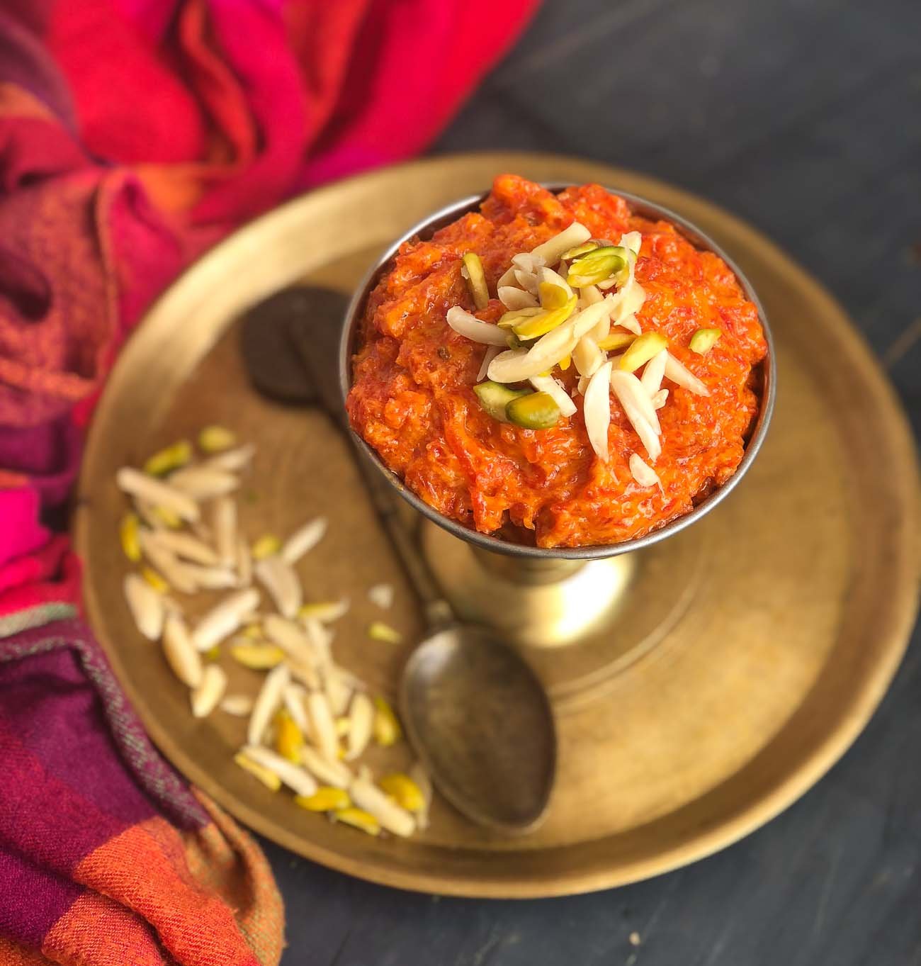 Easy Gajar Halwa Recipe With Khoya Made In A Pressure Cooker