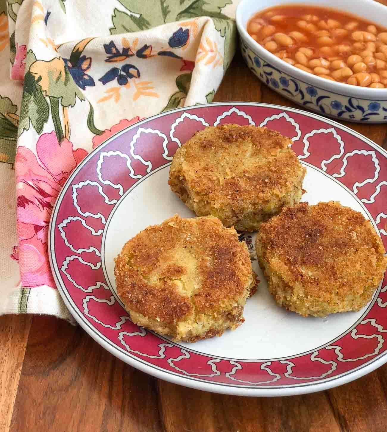 High Protein Chickpea Potato Hash Brown Recipe 