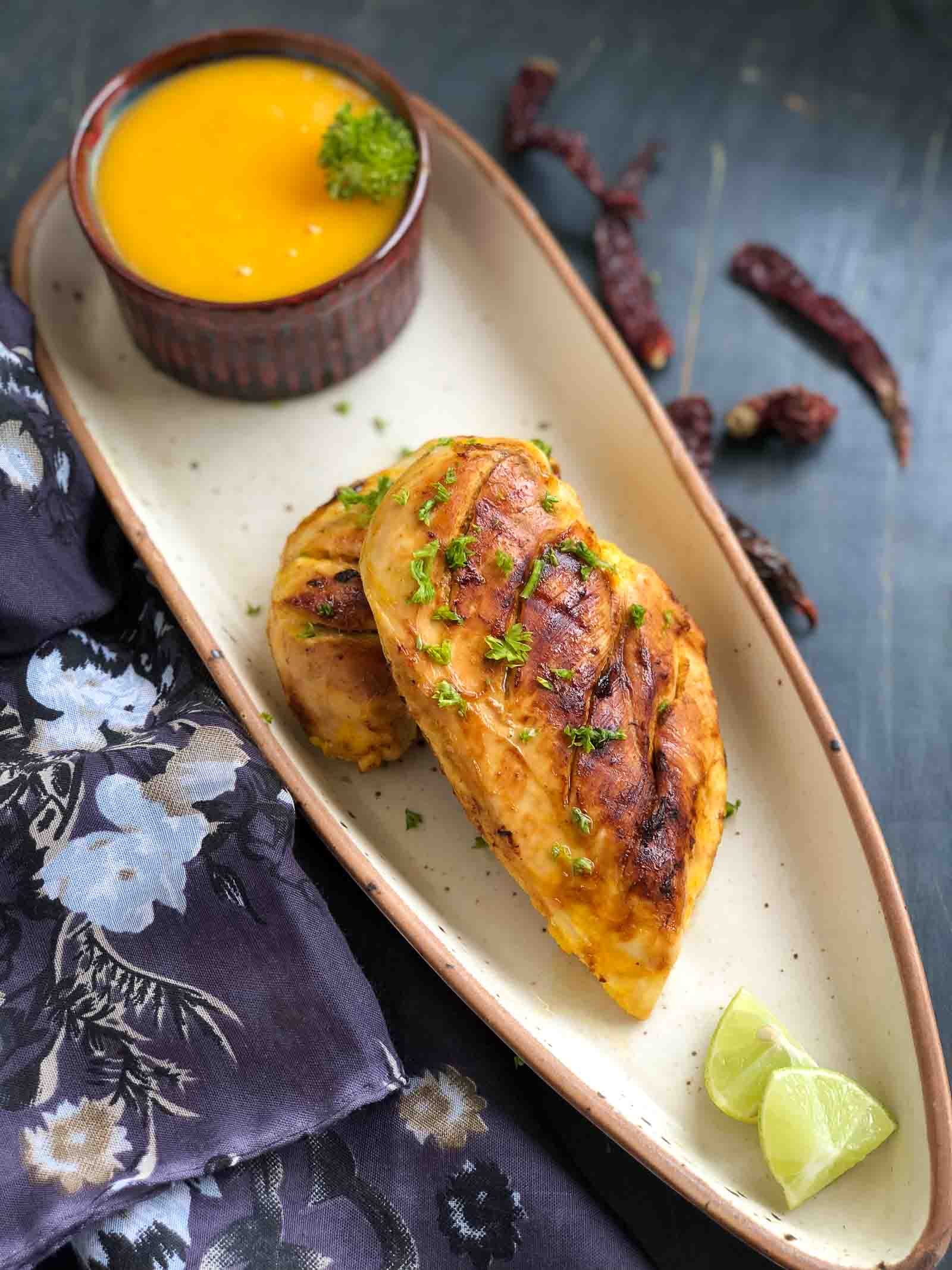 Spicy Mango Lime Grilled Chicken Recipe