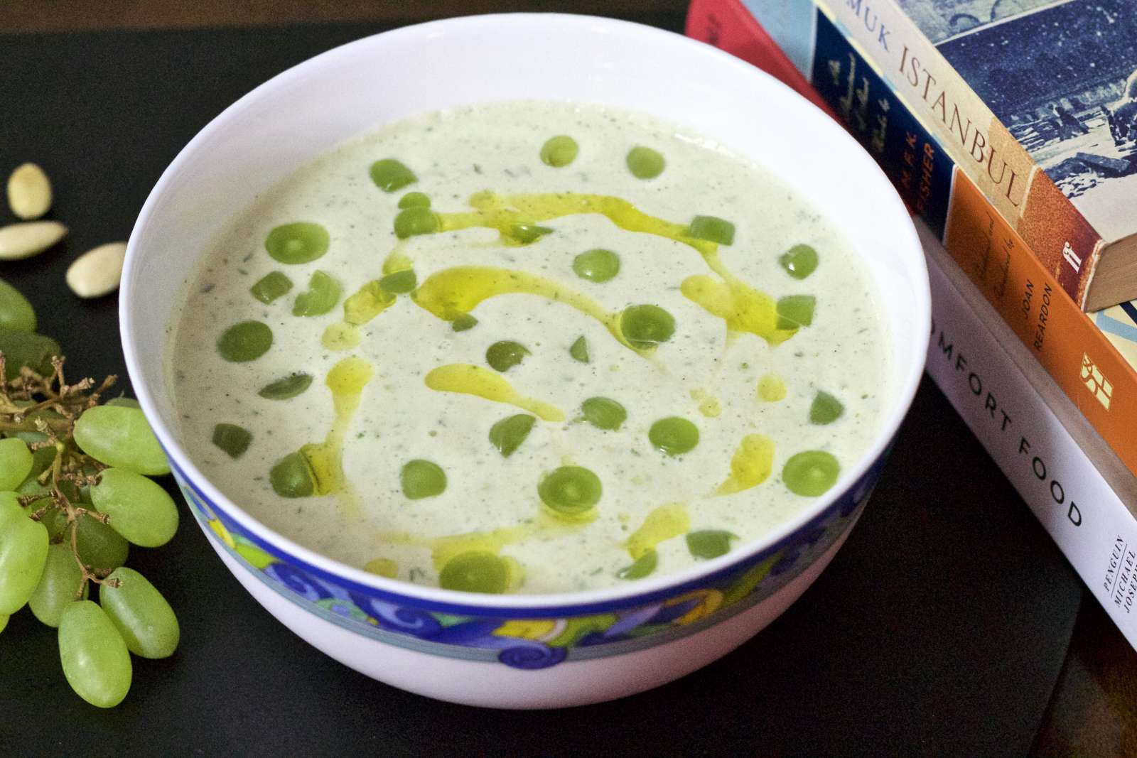 Ajo Blanco Recipe (Chilled White Grape and Almond Gazpacho)