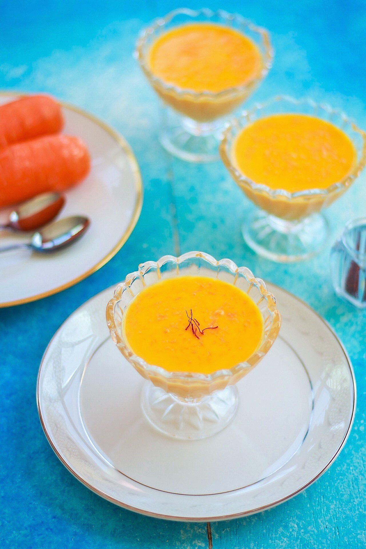 Carrot Custard Pudding Recipe