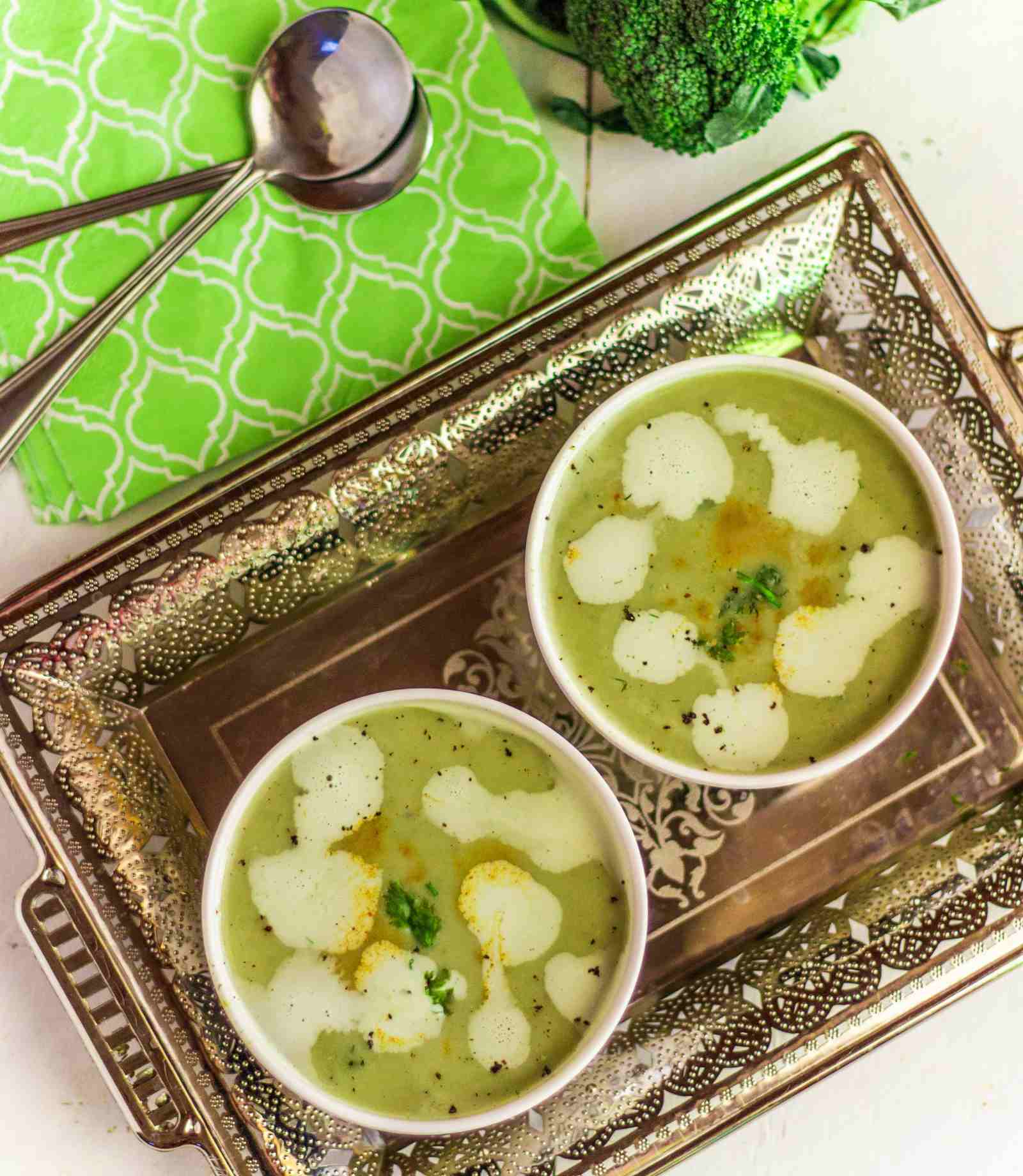 Mushroom and Broccoli Soup Recipe