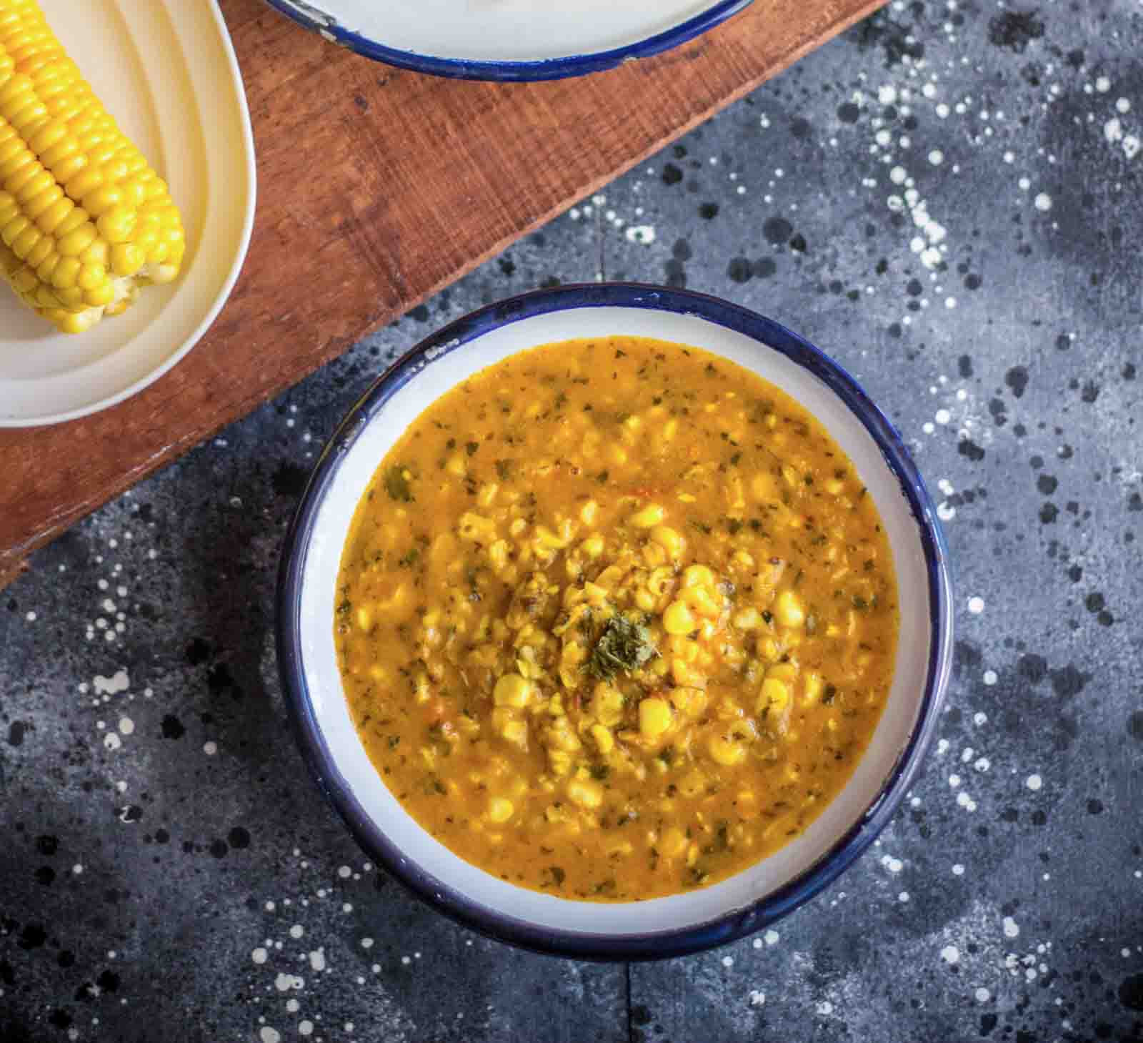 Corn Methi Malai Gravy Recipe