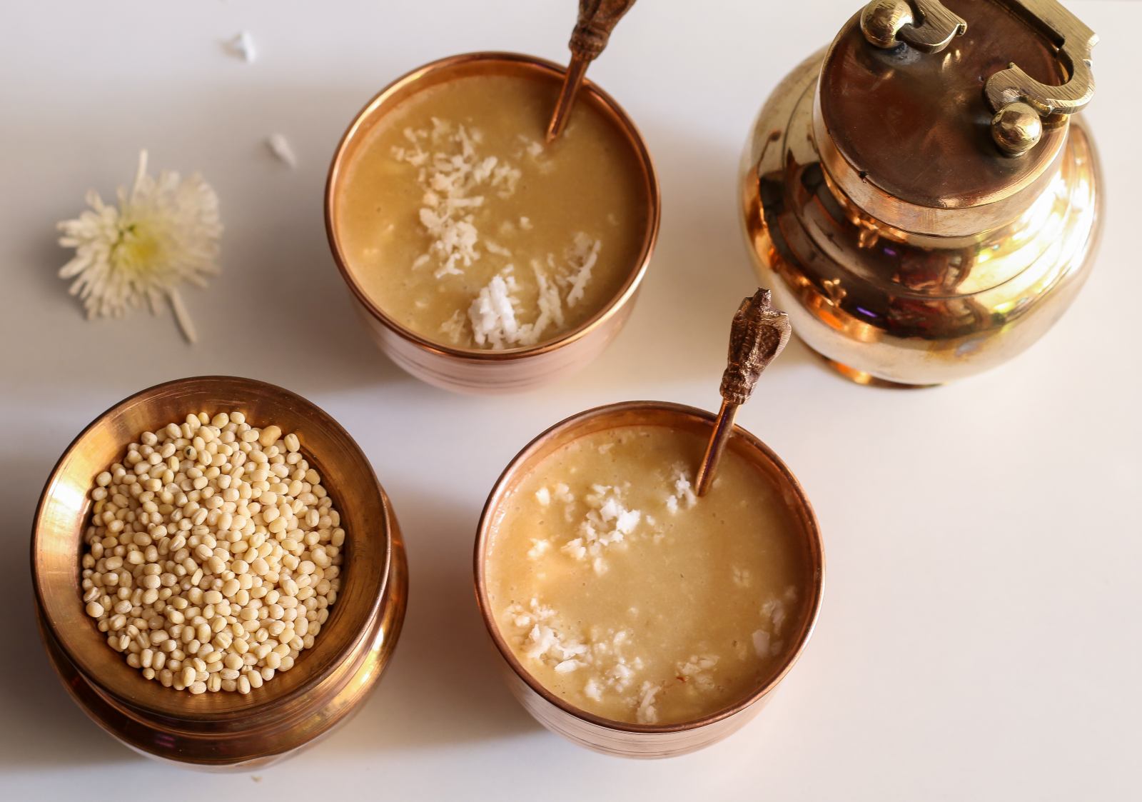 Sweet Ulundhu Kanji Recipe | Urad Dal Porridge