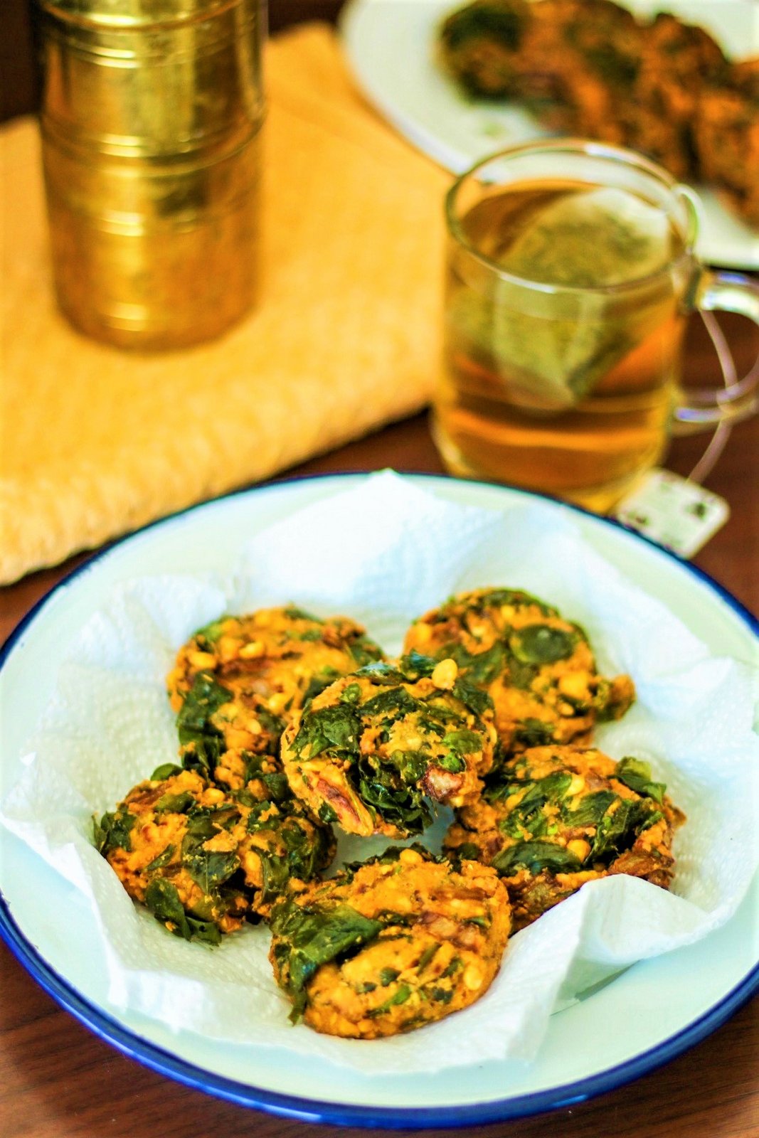 Murungai Keerai Masala Vadai Recipe