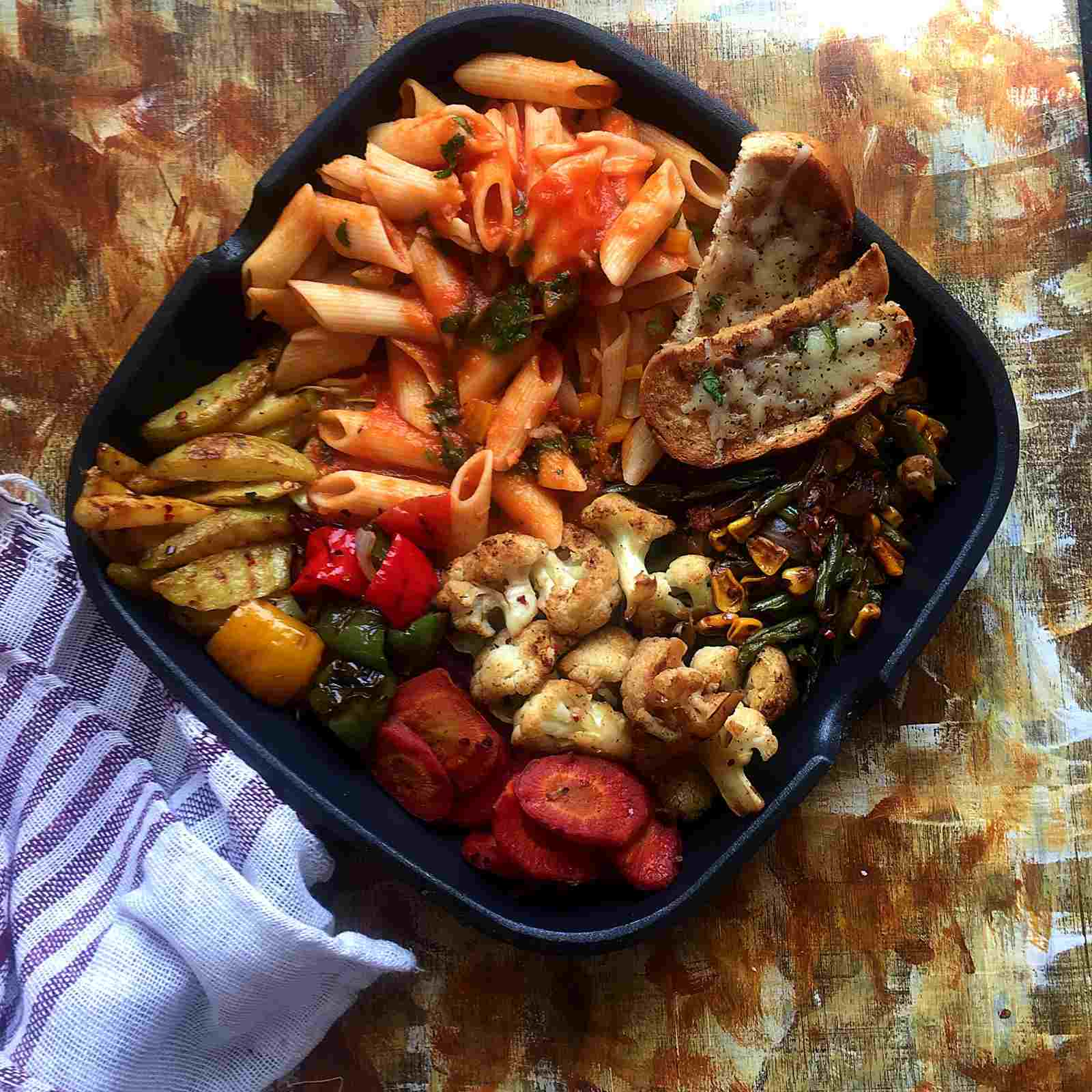 Italian Pasta Sizzler Recipe Italian Pasta Sizzler Recipe