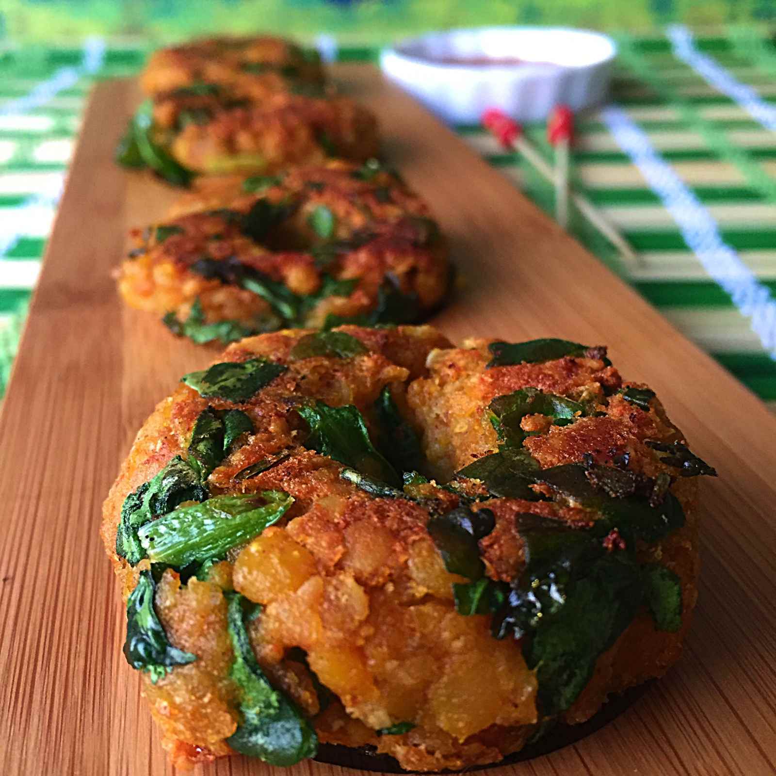 Spinach Oats Vada Recipe by Archana's Kitchen