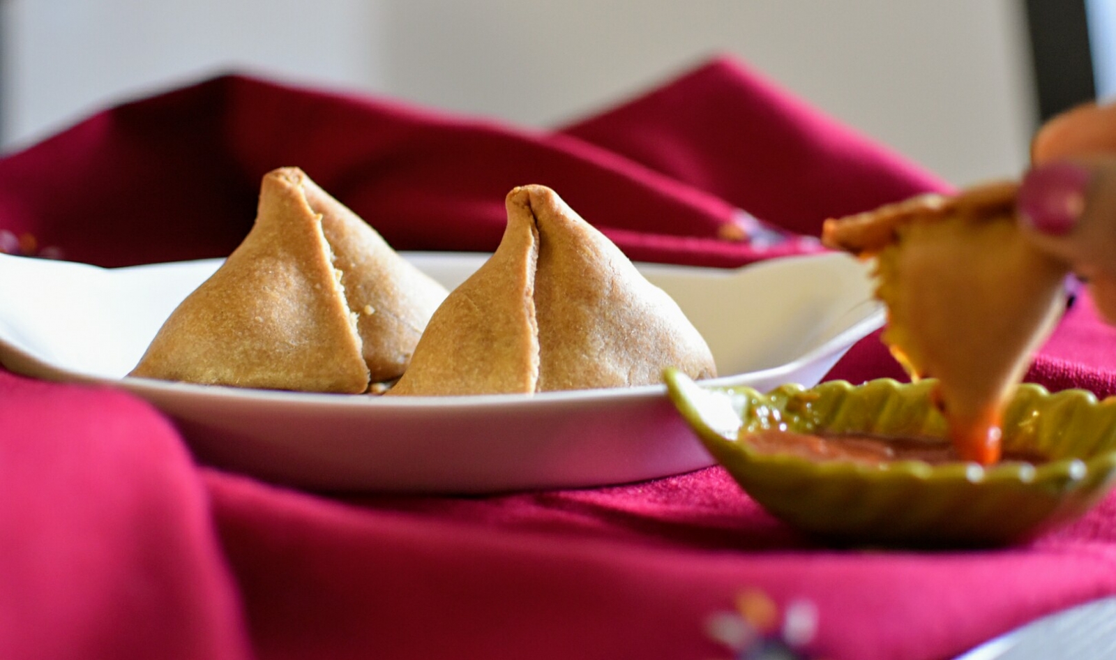 Baked Cauliflower Samosa Recipe