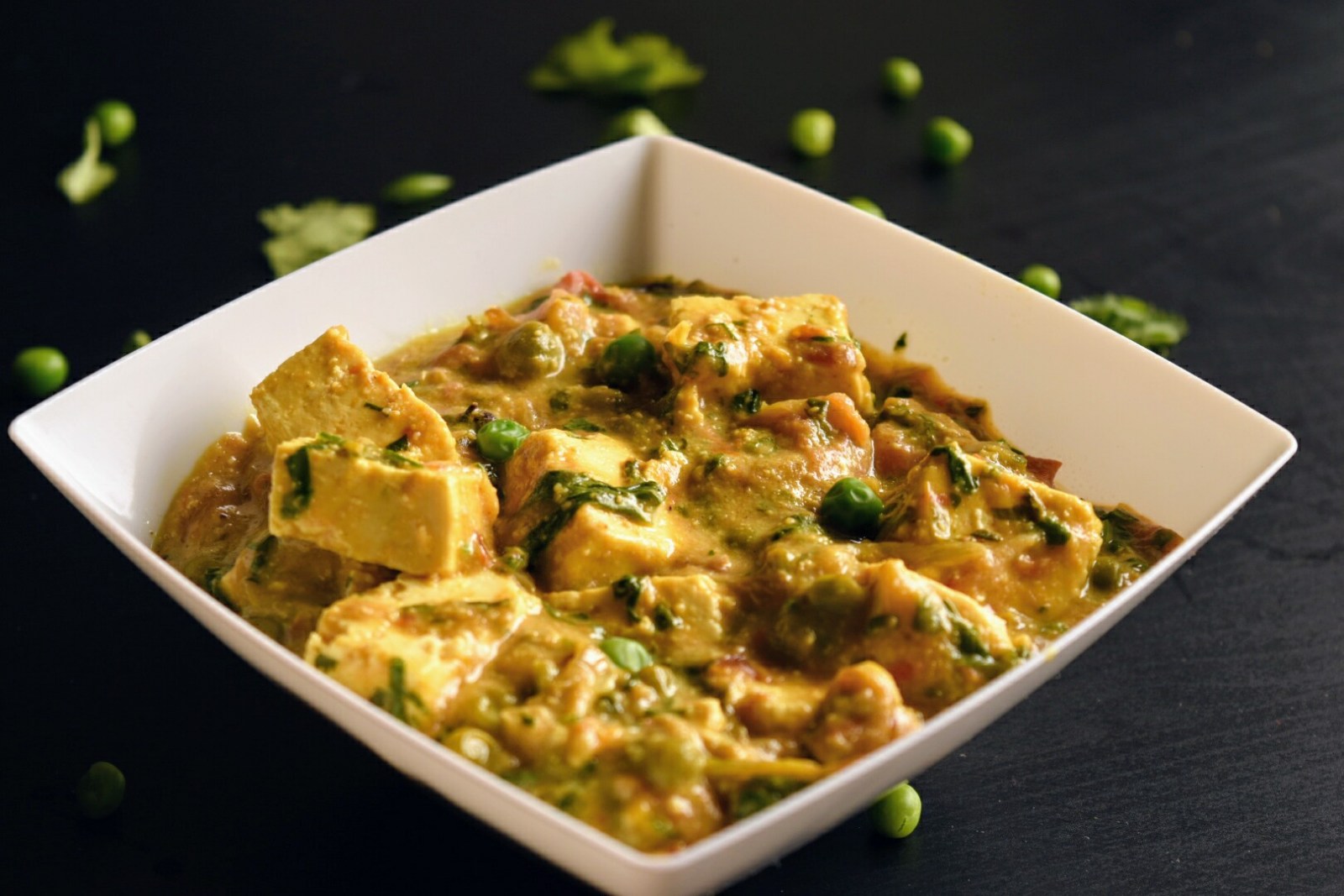 Malai Matar Paneer Recipe (Cottage Cheese & Peas In Rich Creamy Gravy)