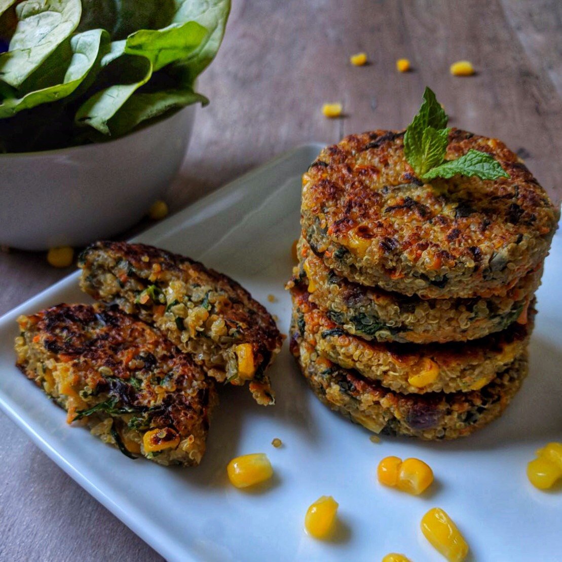 Vegetable Quinoa Patty Recipe