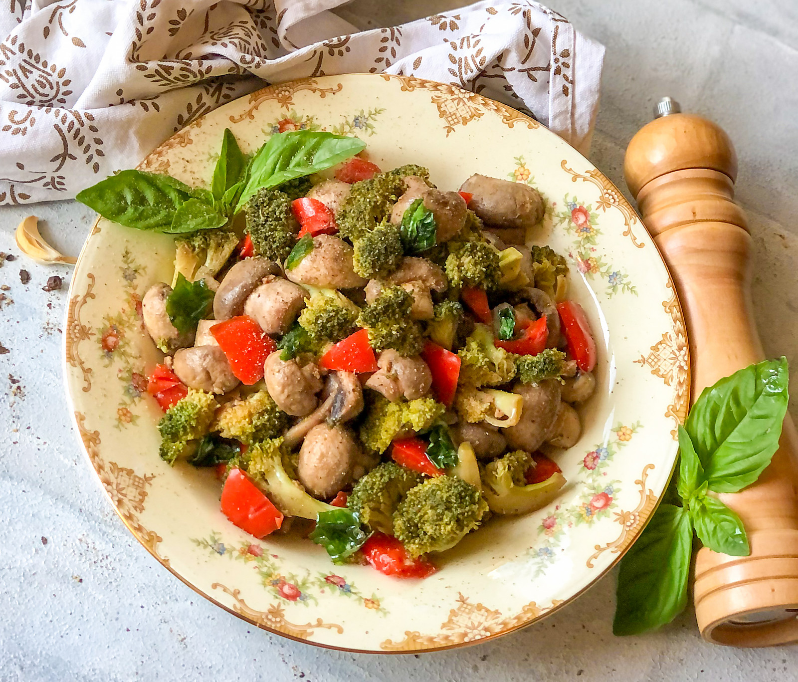 Broccoli and Mushroom Stir Fry Recipe 