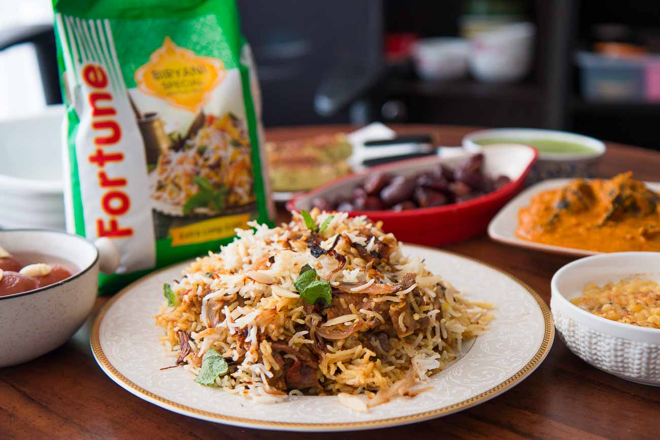 Fortune Basmati rice Biryani EID Festival Menu 9