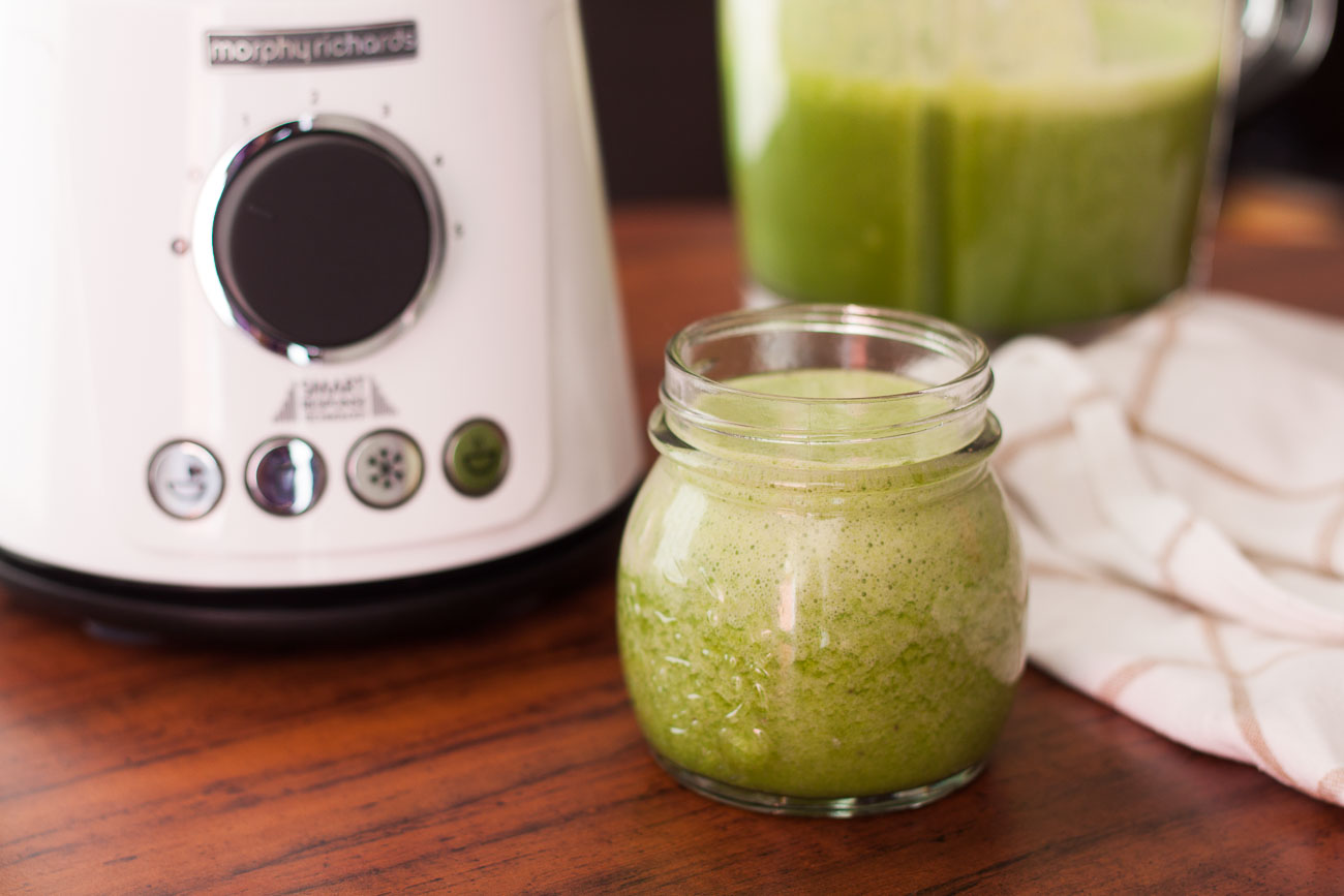 Morphy Richards Total Control Blender Spinach Banana Smoothie With Chia Seeds Recipe 13