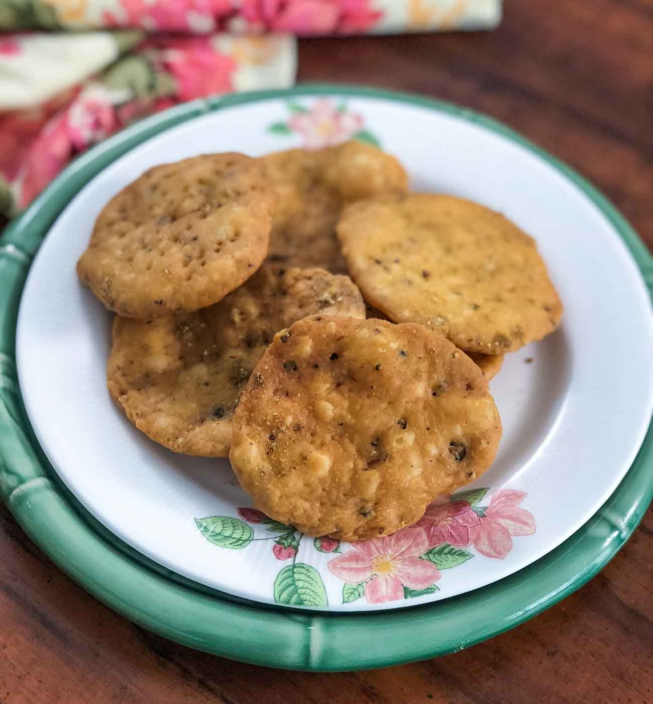 Traditional Mathri Recipe - North Indian Savoury Cracker Recipe