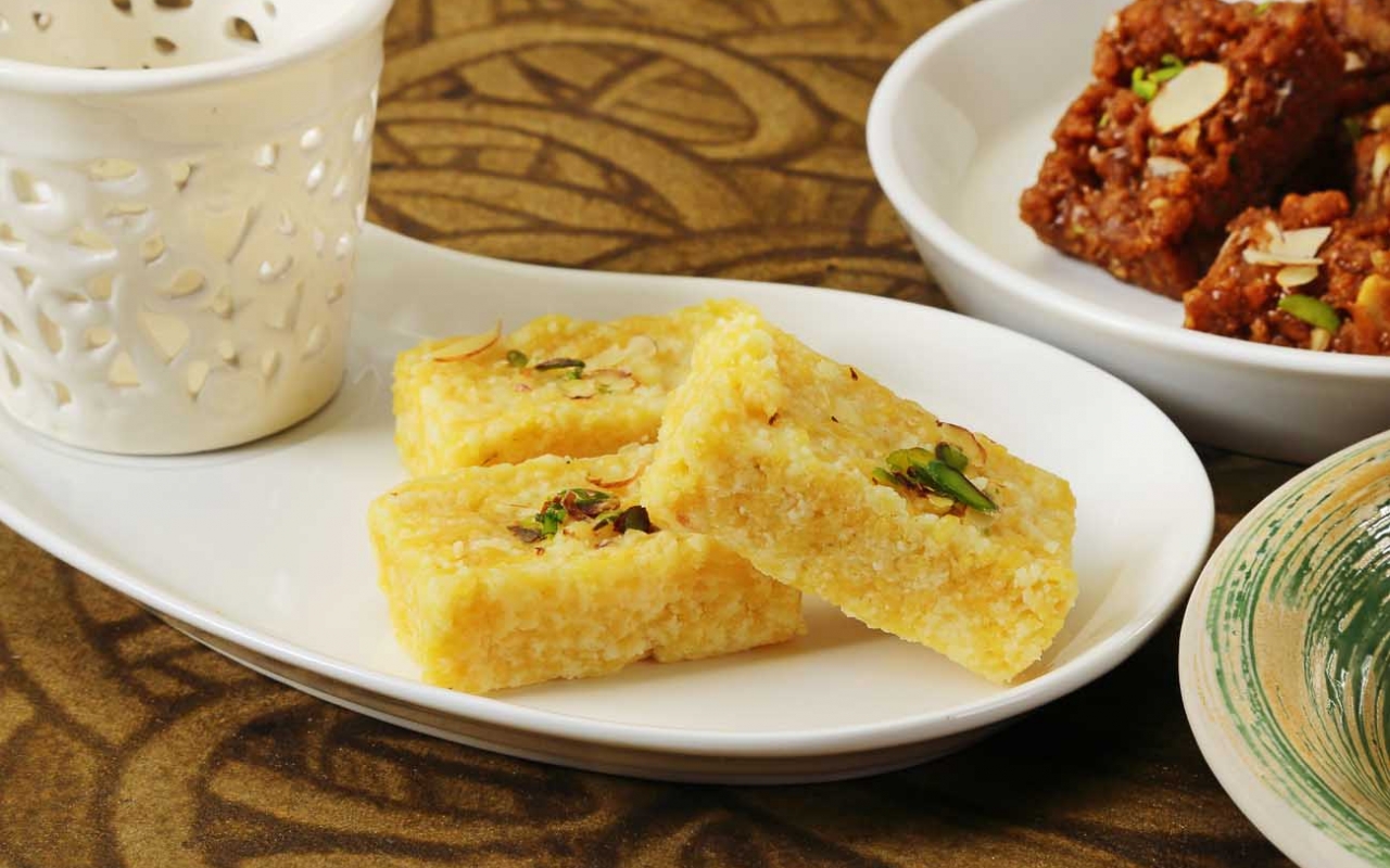 Sing Paak Recipe Spiced Peanut Burfi Diwali indian Sweets Archanas Kitchen 1 thumbnail 1280x800