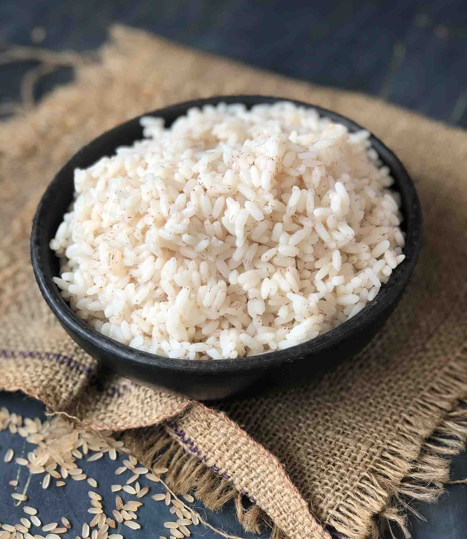 Matta Rice/ Chemba Rice Recipe-Pressure Cooker Method