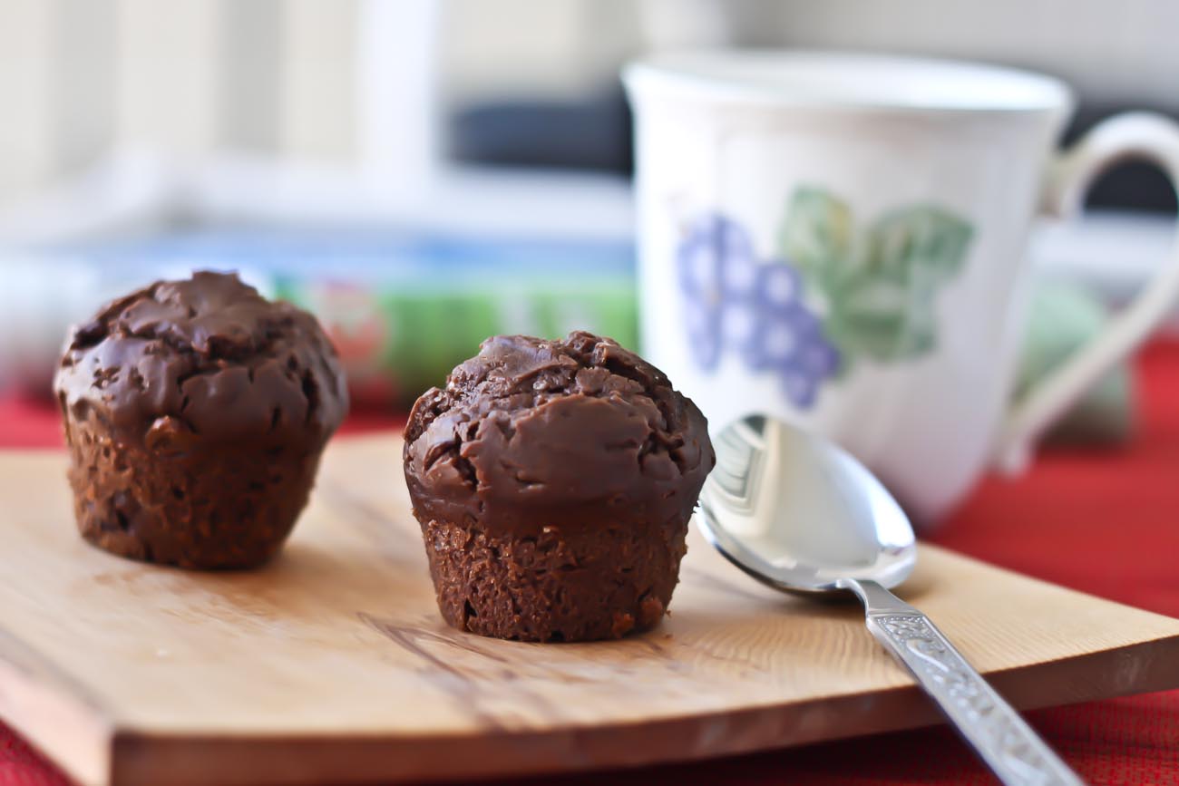 Eggless Dark Chocolate Cupcake Recipe 