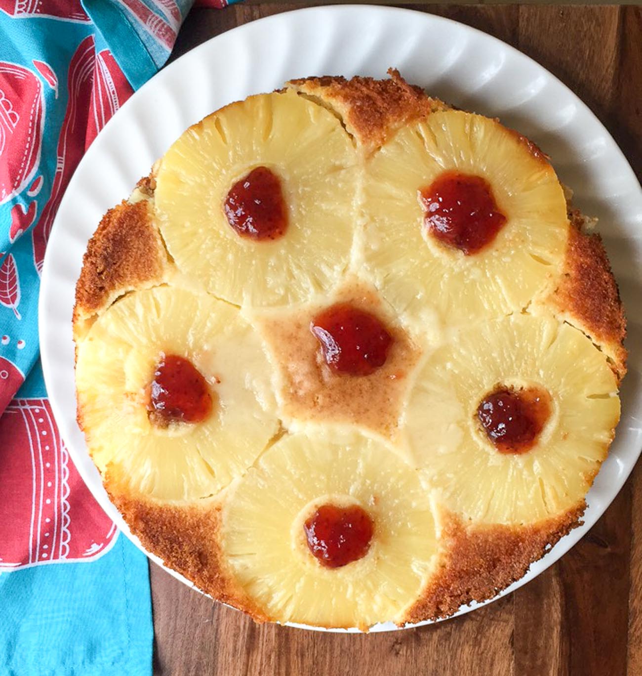 Pineapple Upside Down Cake Recipe