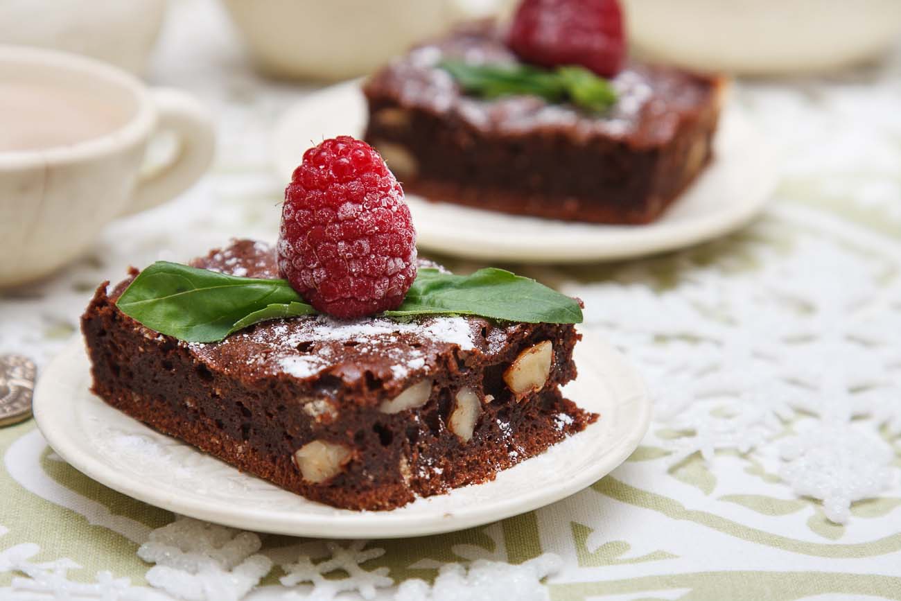 Rich Chocolate Almond Brownie Recipe