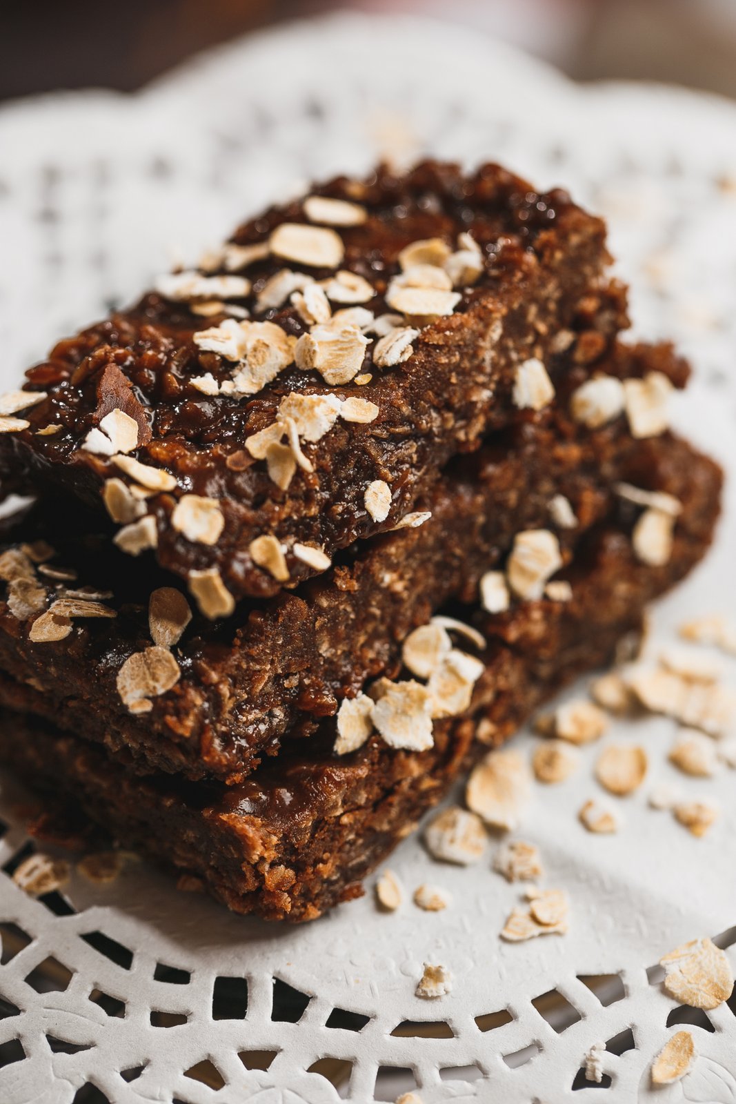 Eggless & Gluten free Oats Banana Brownie Recipe