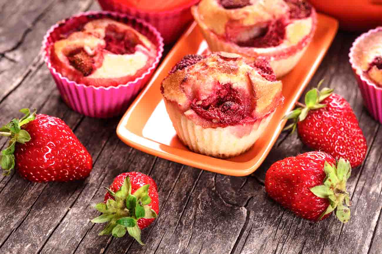 Strawberry Upside Down Muffin Recipe Strawberry Upside Down Muffin Recipe