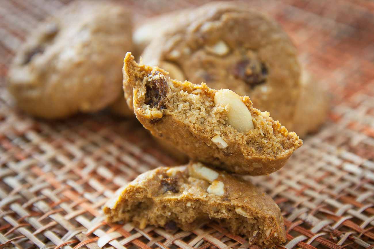 Chocolate Almond Raisin Cookie Recipe