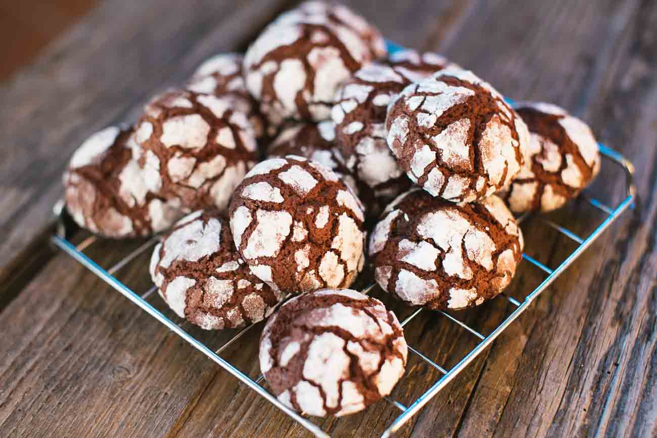 Chocolate Crinkle Cookies Recipe Chocolate Crinkle Cookies Recipe
