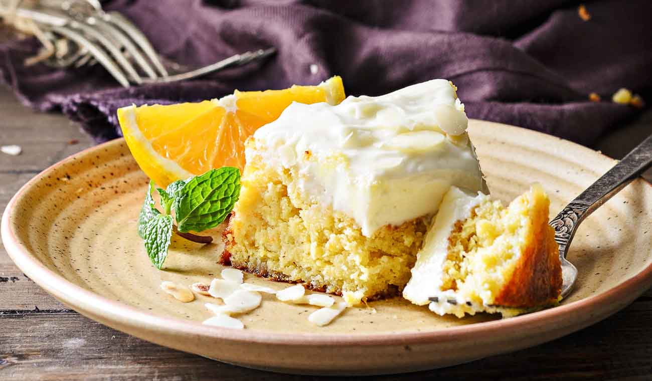 Flourless Orange Cake With Cream Cheese Frosting Recipe