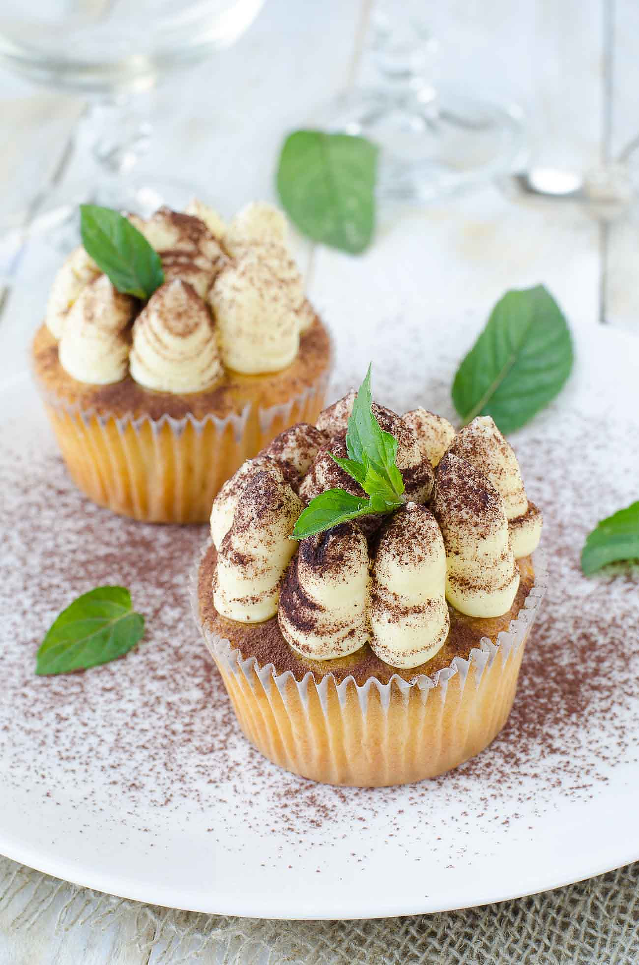 Tiramisu Gingerbread Cupcake Recipe