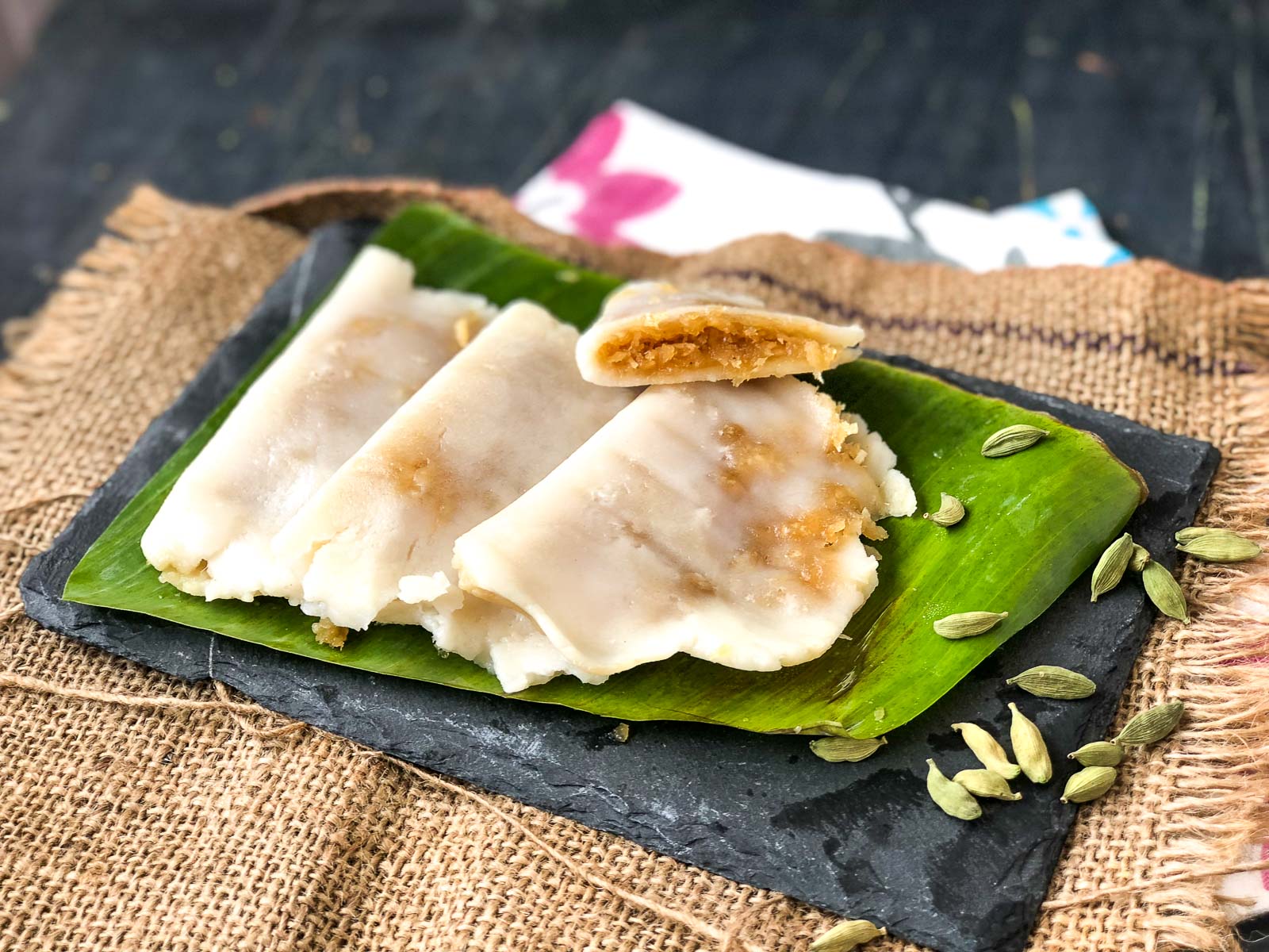 Ella Ada Recipe-Steamed Rice Pancakes With Coconut & Jaggery Filling