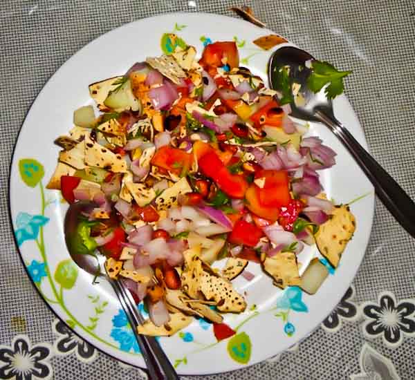 papad chaat