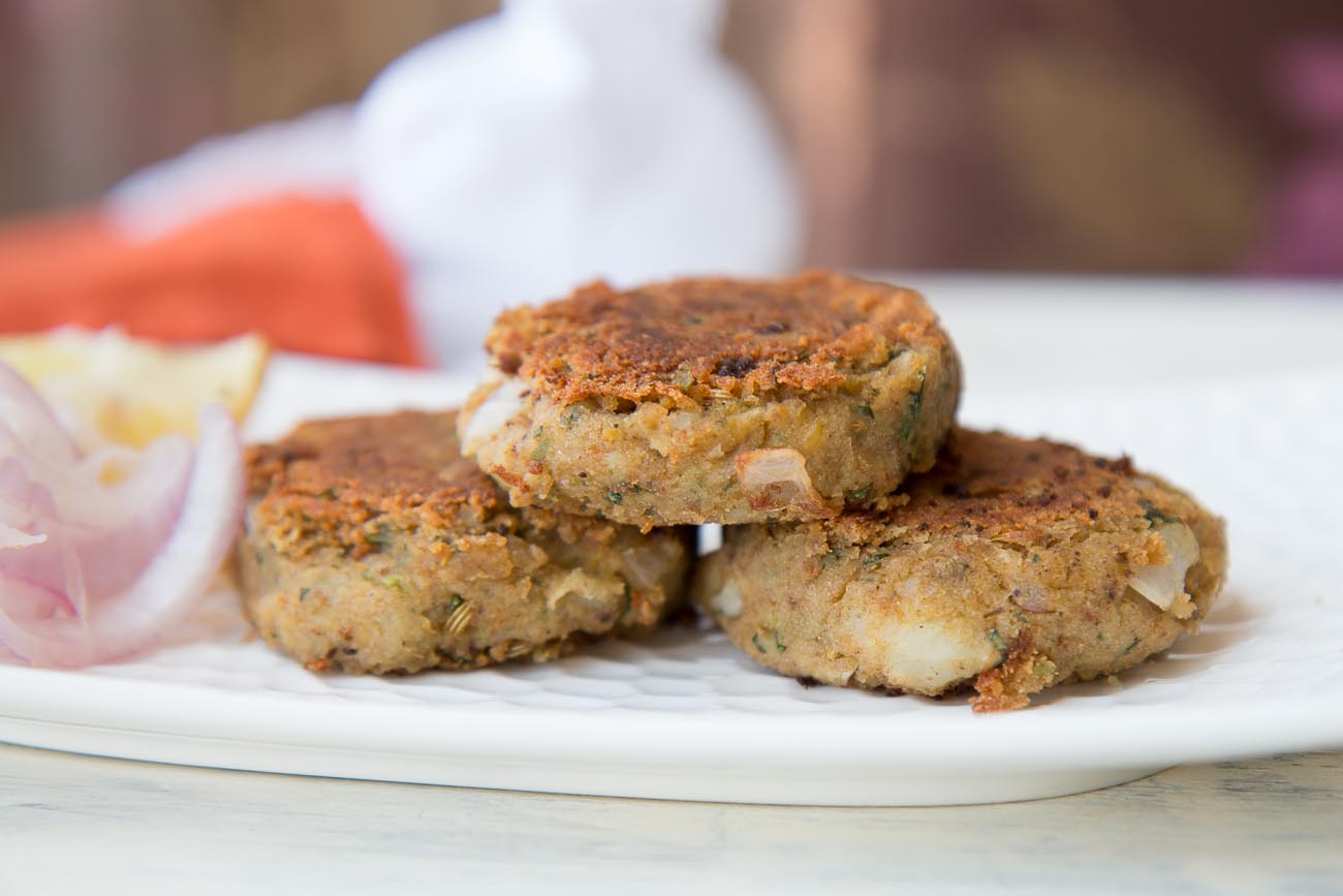 Vegetarian Shami Kebab Recipe (Chane Ke Kebab)