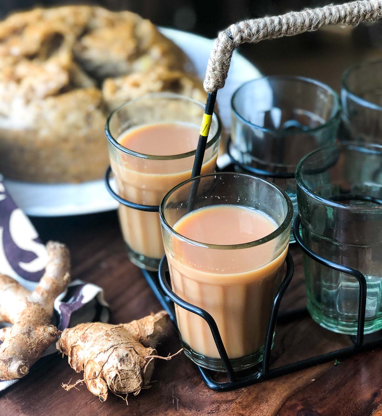 Adrak Chai Recipe - Indian Style Ginger Tea