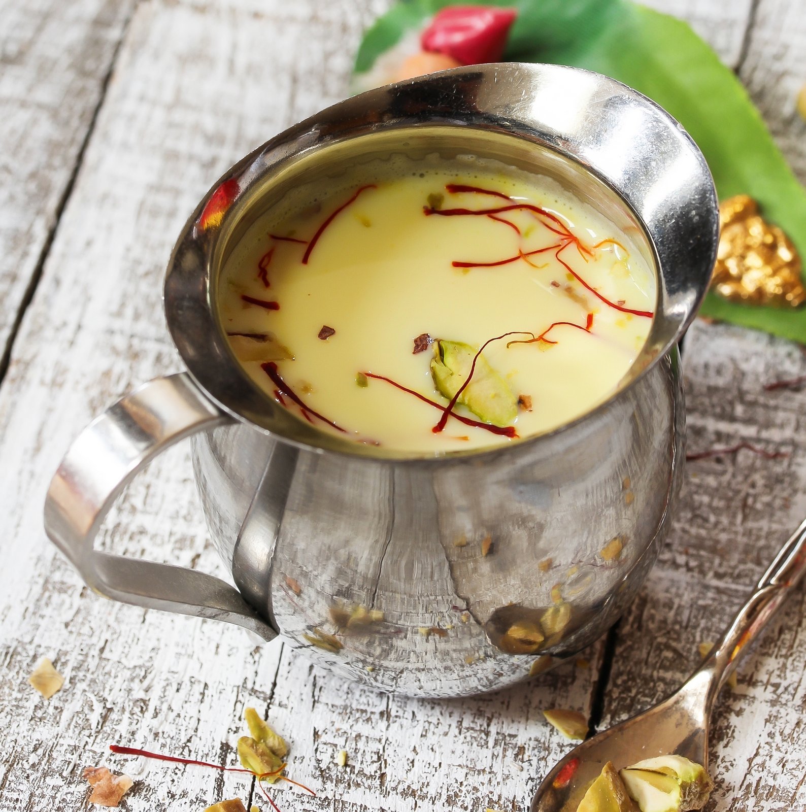 Thandai Recipe - Spiced Festival Drink With Saffron And Dry Fruits