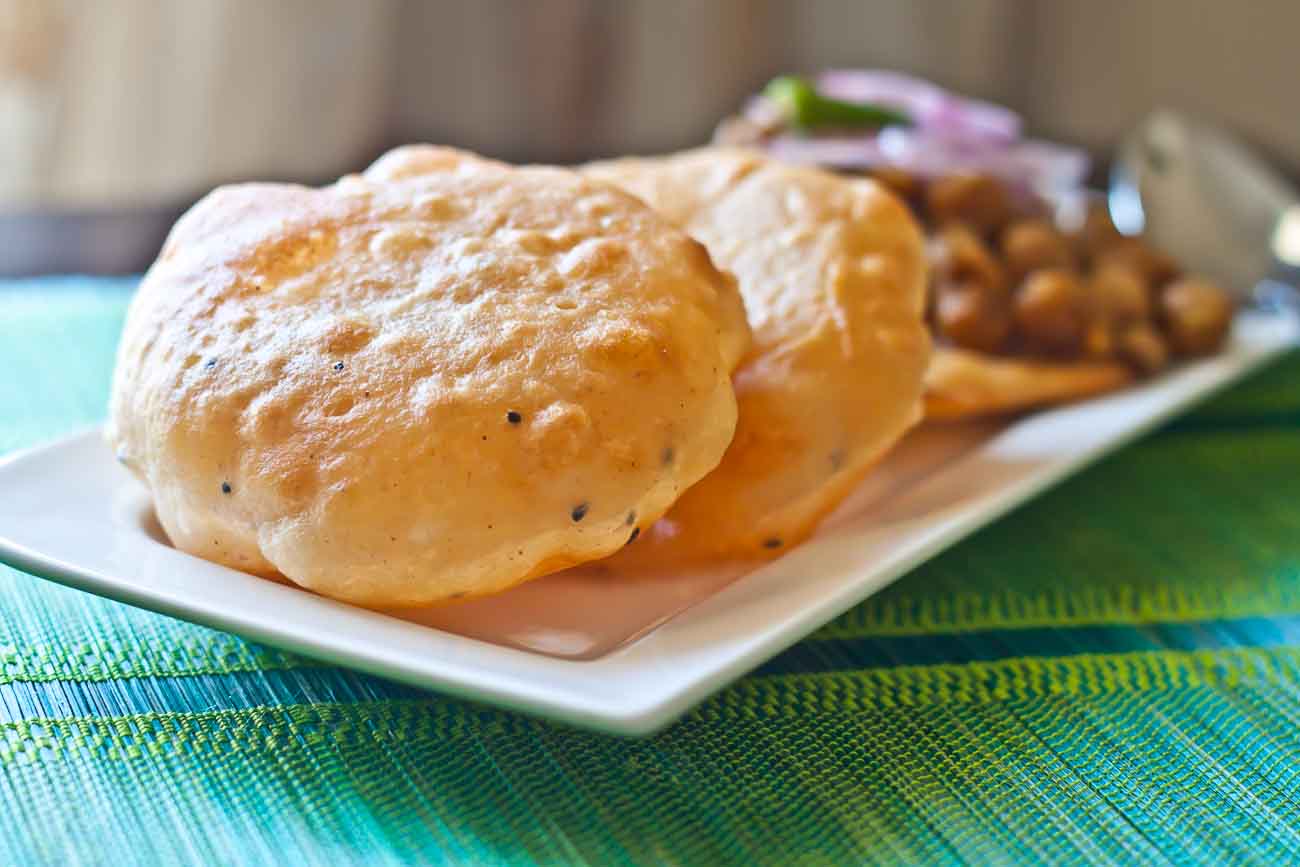 Bhatura Recipe (Fried Puffed Yogurt Bread)