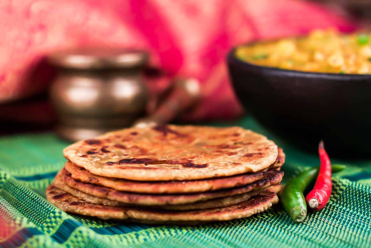 Gujarati Style Bhakri Recipe-A Multigrain Flat Bread