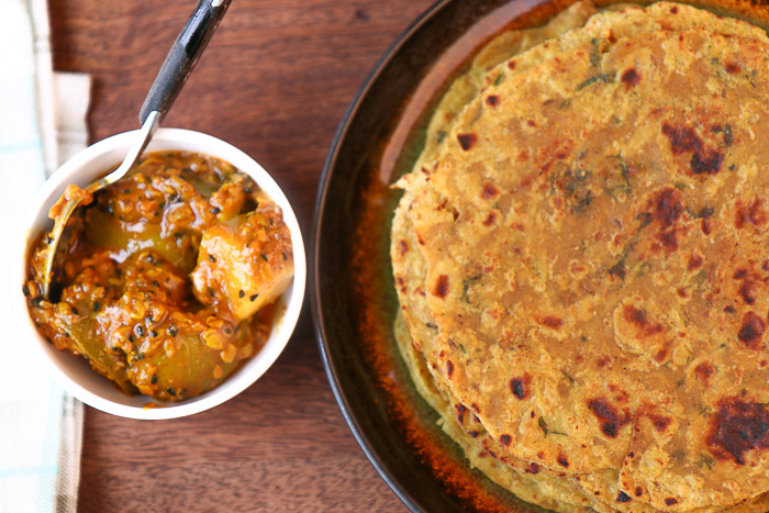 Mooli Paratha Recipe - Indian Flat Bread with Radish