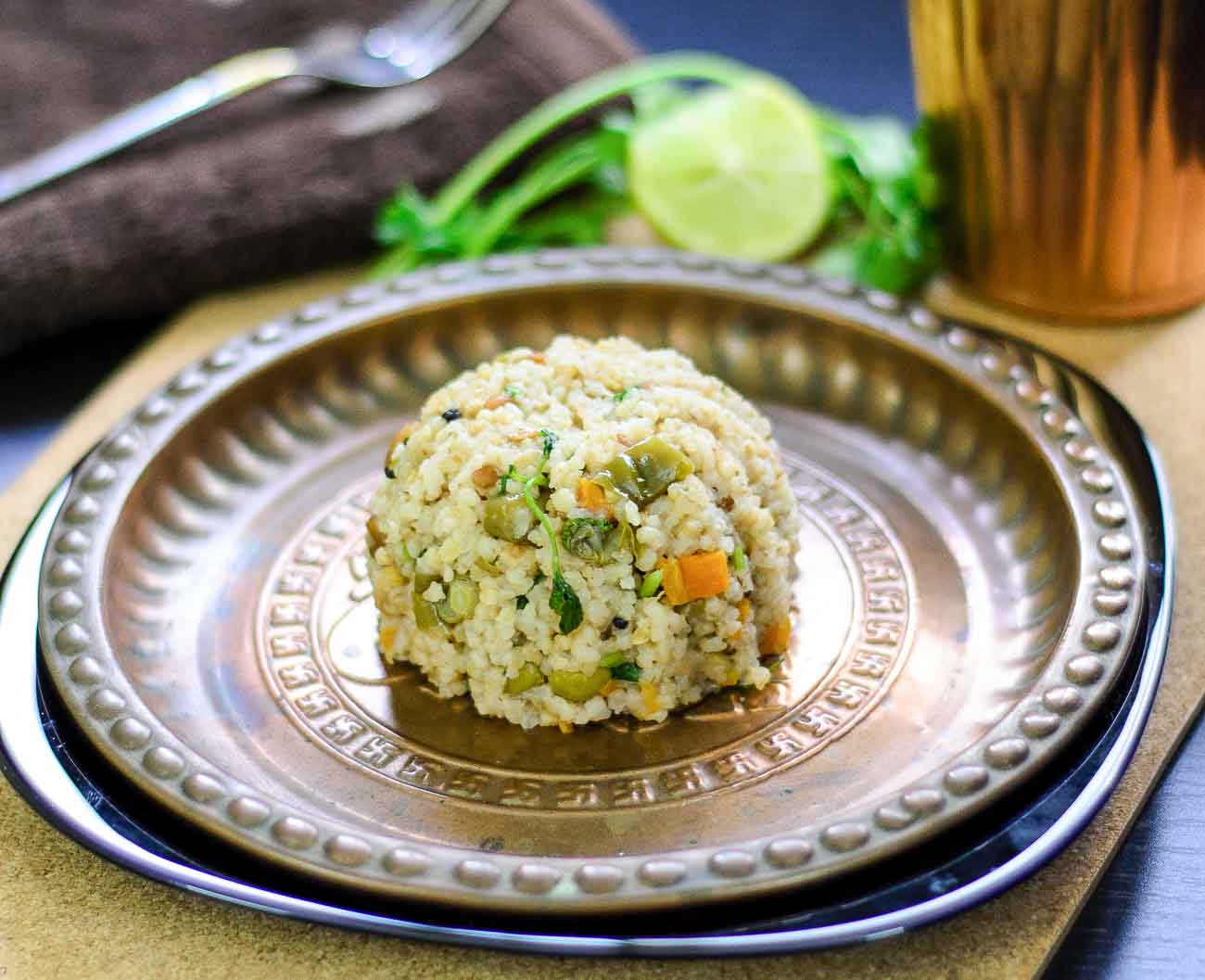 Broken Barley Upma Recipe Broken Barley Upma Recipe
