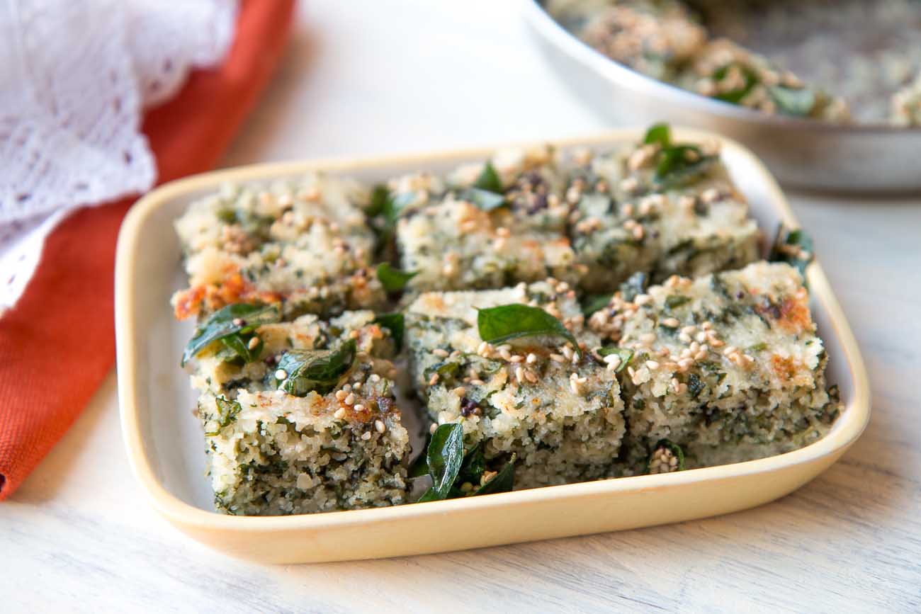 Amaranth Sooji & Oats Dhokla Recipe Amaranth Sooji & Oats Dhokla Recipe