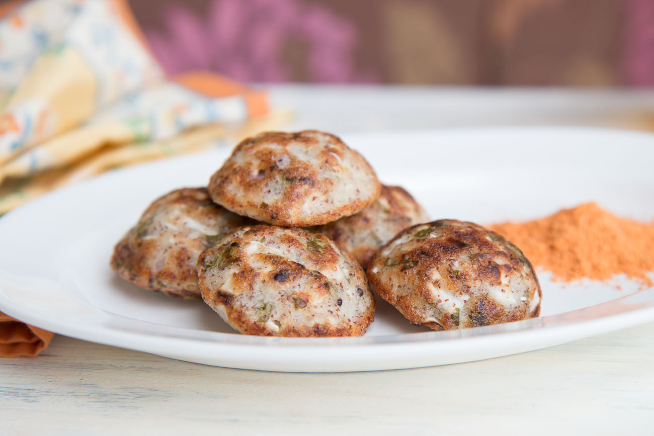 Ragi Kuzhi Paniyaram Recipe with Ragi Dosa Batter