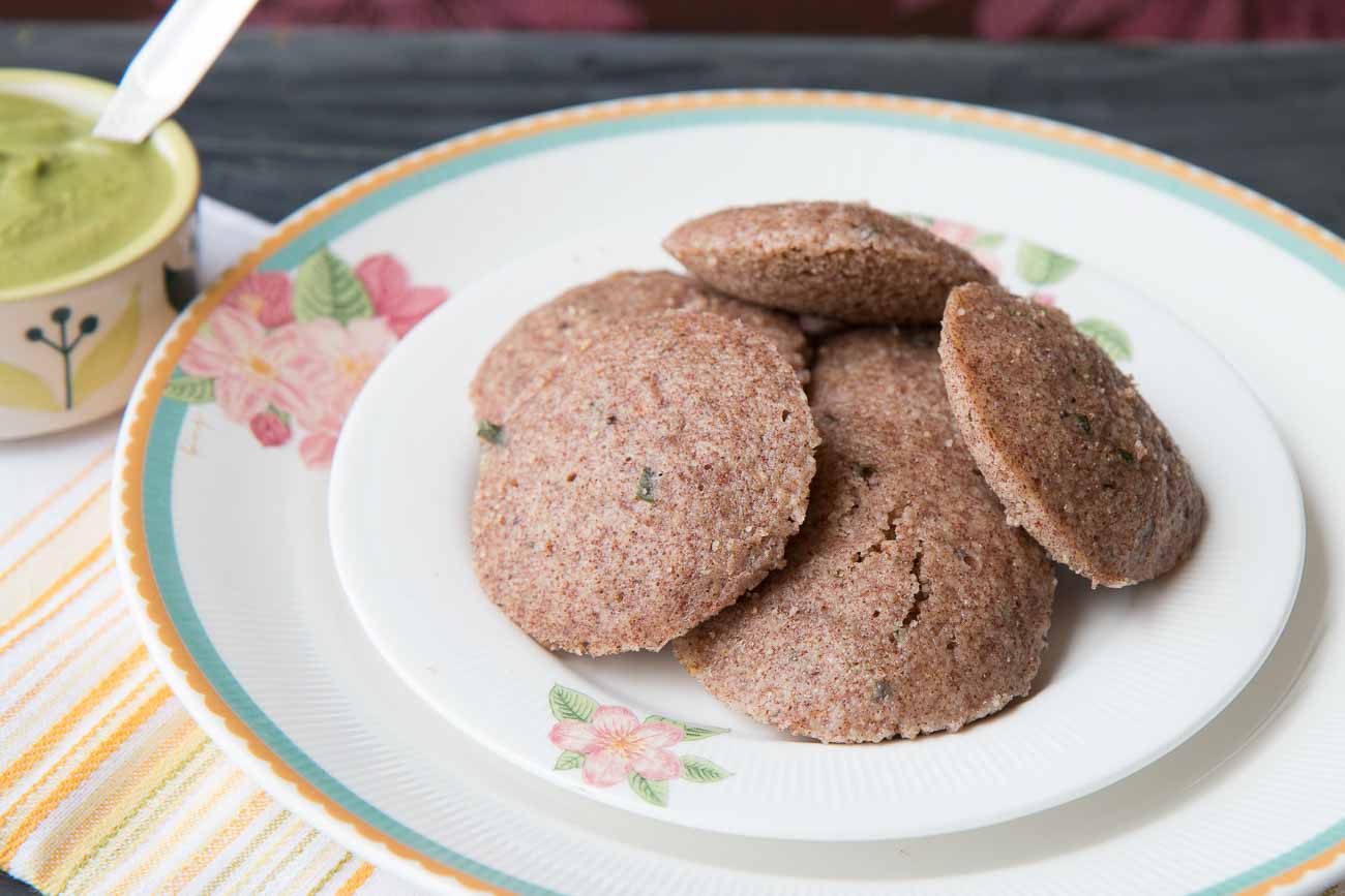 Ragi & Oats Rava Idli Recipe-Finger Millet and Oats Idli 