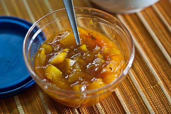 Sweet and Spicy Raw Mango Chutney Recipe