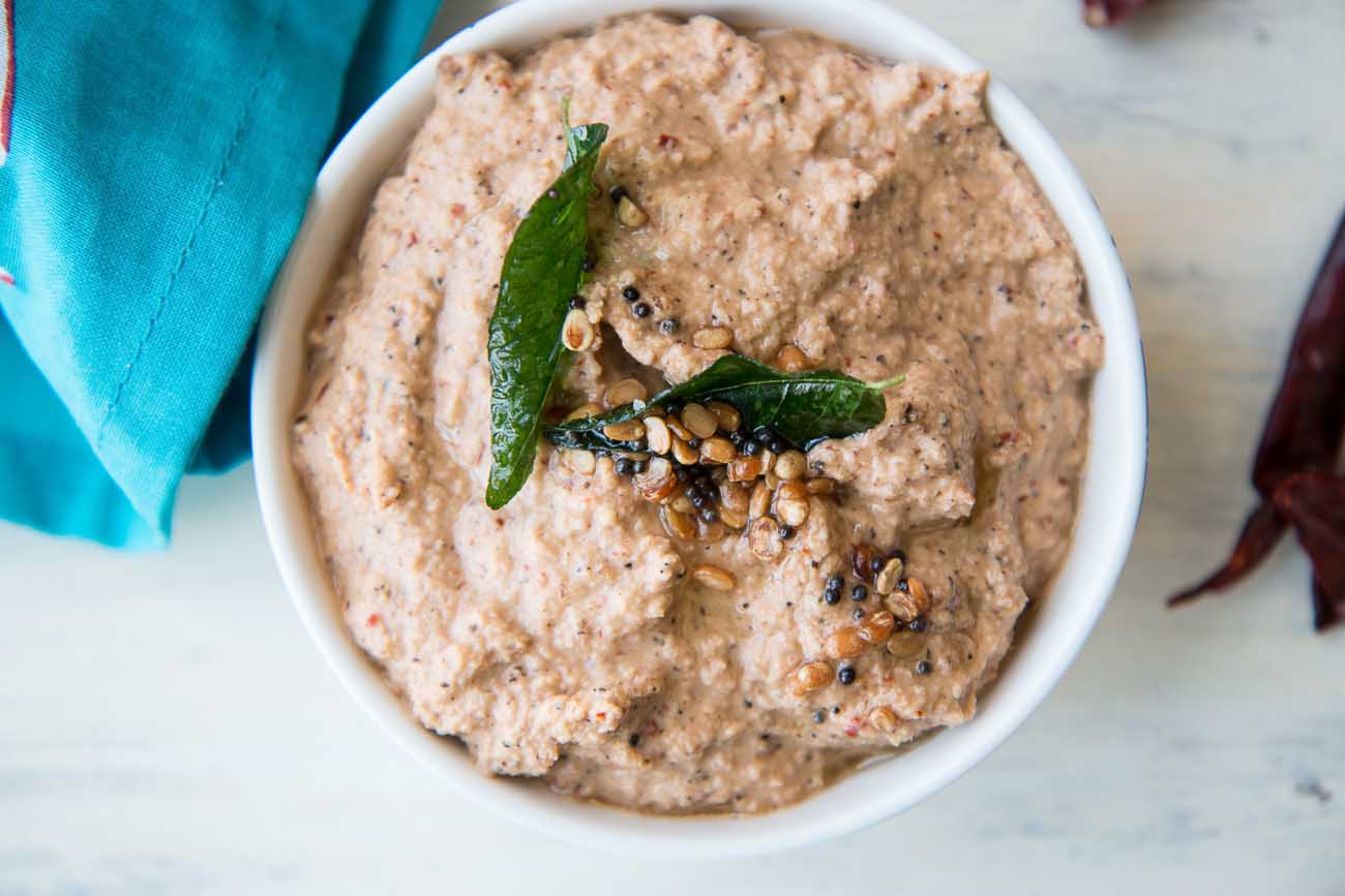 Thengai Thogayal Recipe (Spicy and Tangy Coconut Chutney)
