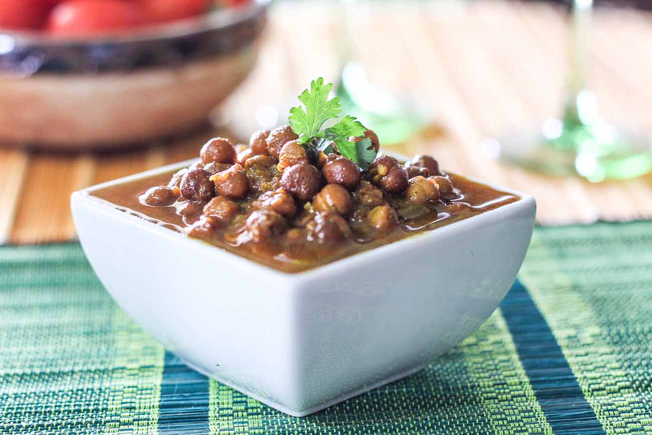 Kala Desi Chana Recipe -Brown Chickpea Curry