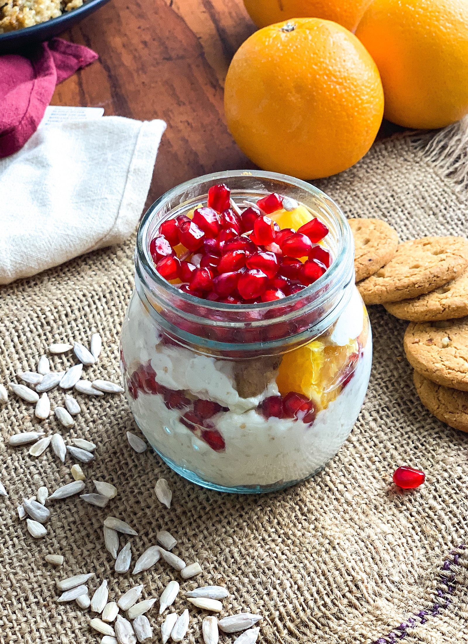 High Fiber Oat And Orange Coconut Parfait Recipe