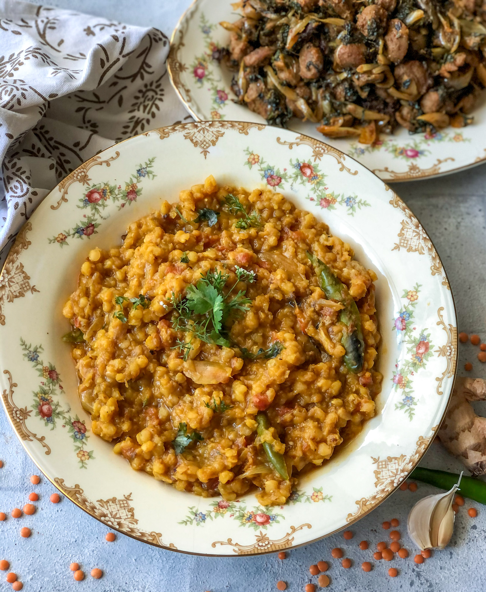 Hyderabadi Khadi Masoor Dal Recipe - Hyderabadi Style Lentil Curry